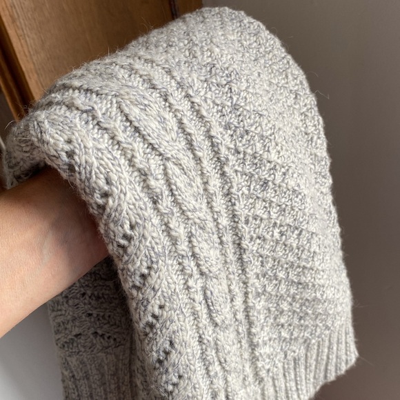 🍁Lands’ End beautiful womens medium grey very soft sweater turtleneck. - Picture 8 of 14